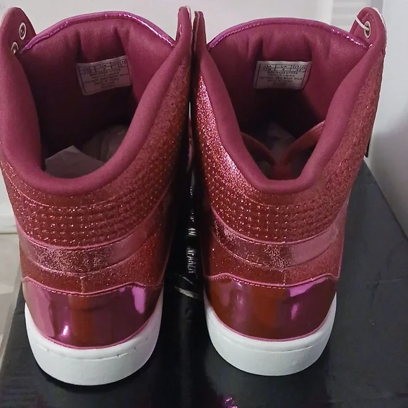 Pastry Fushia Pink Hi top Sneakers. Sz. 11M - Picture 3 of 5